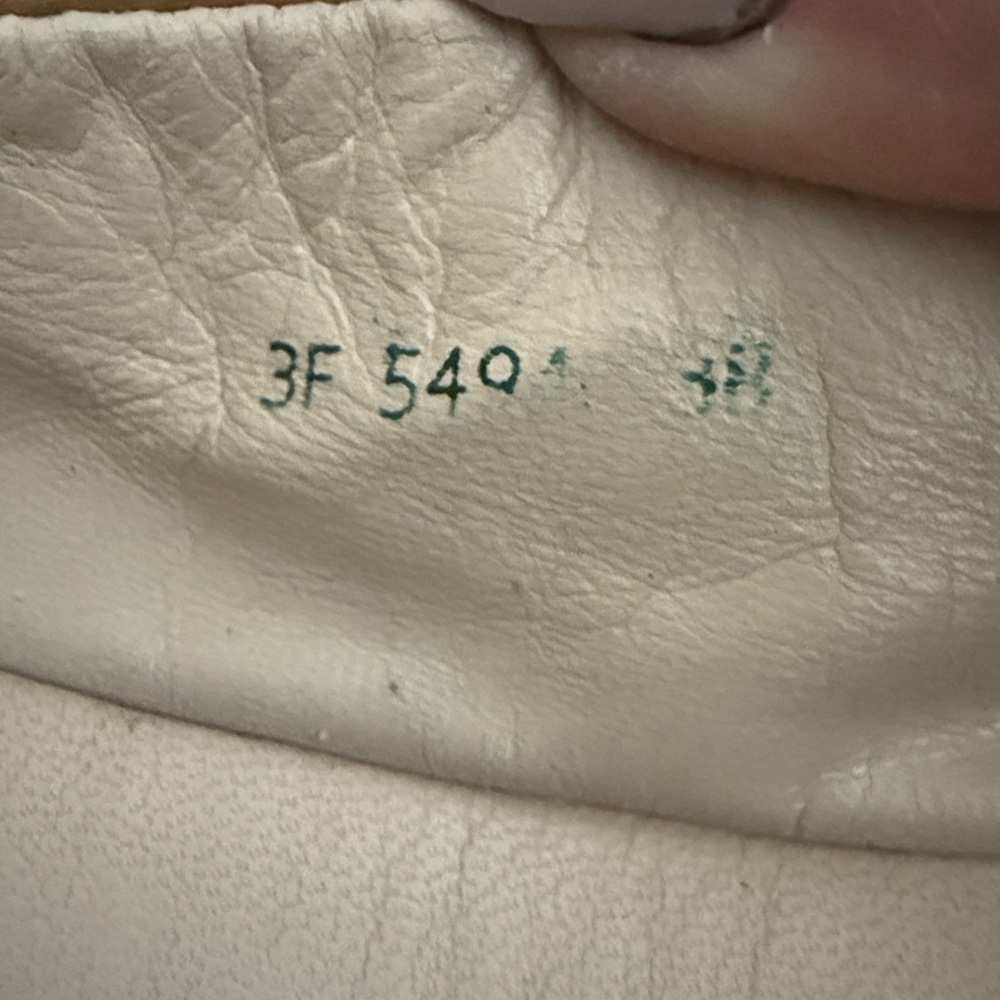 Prada Tan Moccasins Sz 38 with Bow Detail - Picture 9 of 10